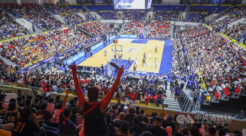 An East Asia Super League game in Taipei in Oct. 8, 2025. CNA file photo
