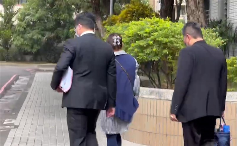 The parents of a Malaysian university student murdered in Taiwan in 2020 arrive to Taiwan in 2020. File photo courtesy of a private contributor