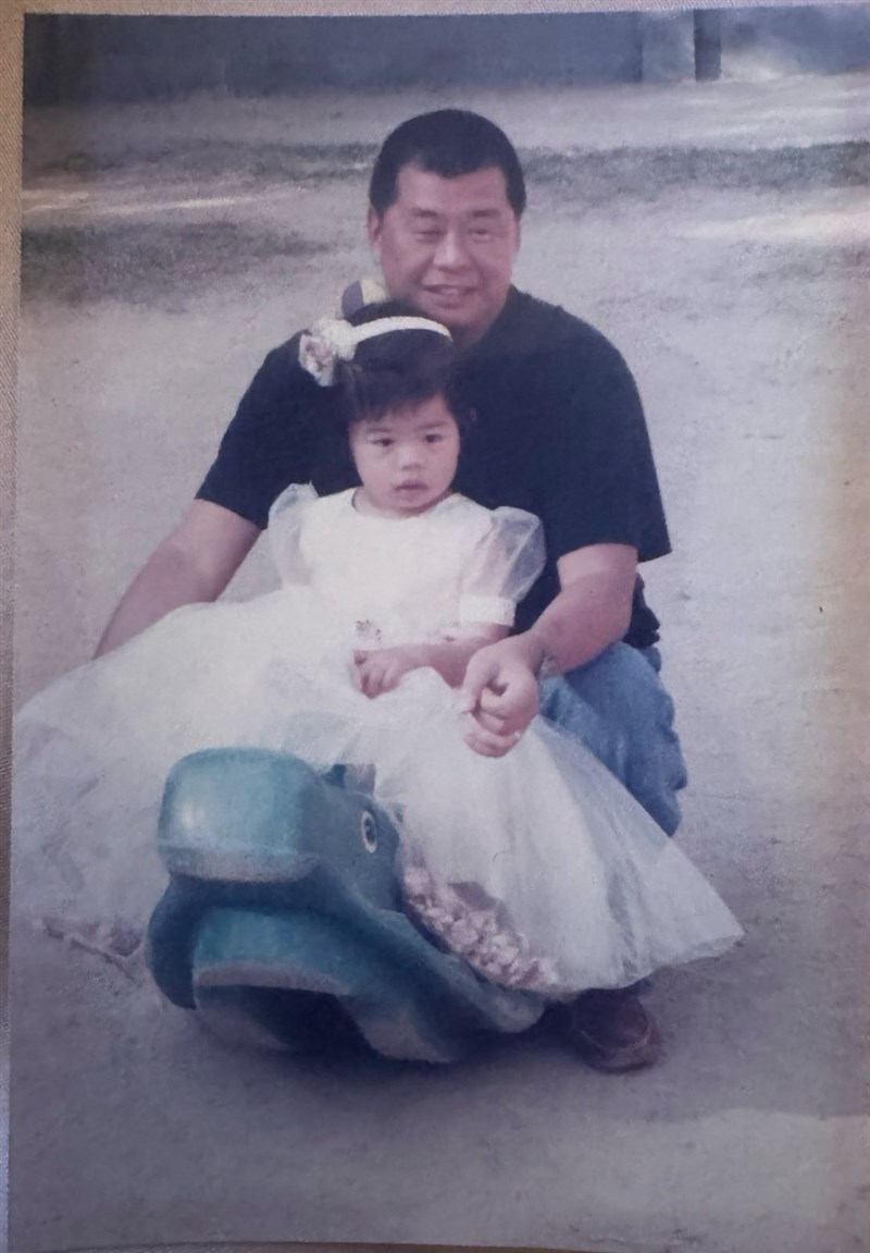 Jimmy Lai poses at the park with his daughter Claire Lai. Photo courtesy of Claire Lai