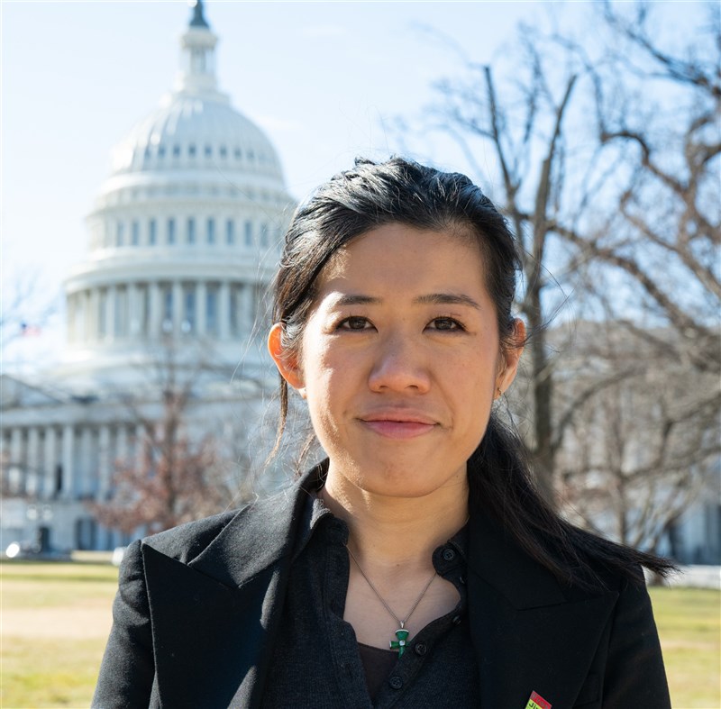 Claire Lai stands on the grounds of the U.S. Capitol in Washington on Jan. 12, 2026. Photo courtesy of Annabelle Gordon