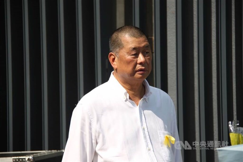 Hong Kong media tycoon Jimmy Lai. CNA file photo