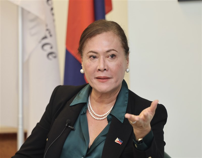The Philippines' new top envoy to Taiwan Corazon Avecilla-Padiernos. CNA file photo