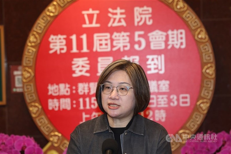 Secretary-general of the ruling Democratic Progressive Party Chen Pei-yu. CNA file photo