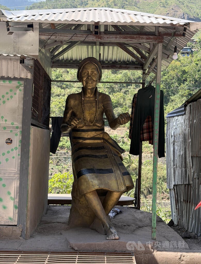 A bronze statue of Apo Whang-Od in Kalinga Province, the Philippines. CNA photo March 7, 2026