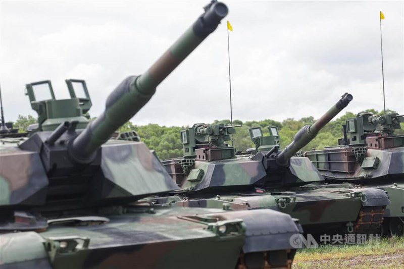 M1A2T tanks. CNA file photo