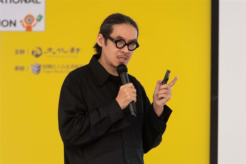 "Visual Guide to Taiwan Letterpress Printing" author Kao Peng-hsiang. Photo courtesy of the Taipei Book Fair Foundation