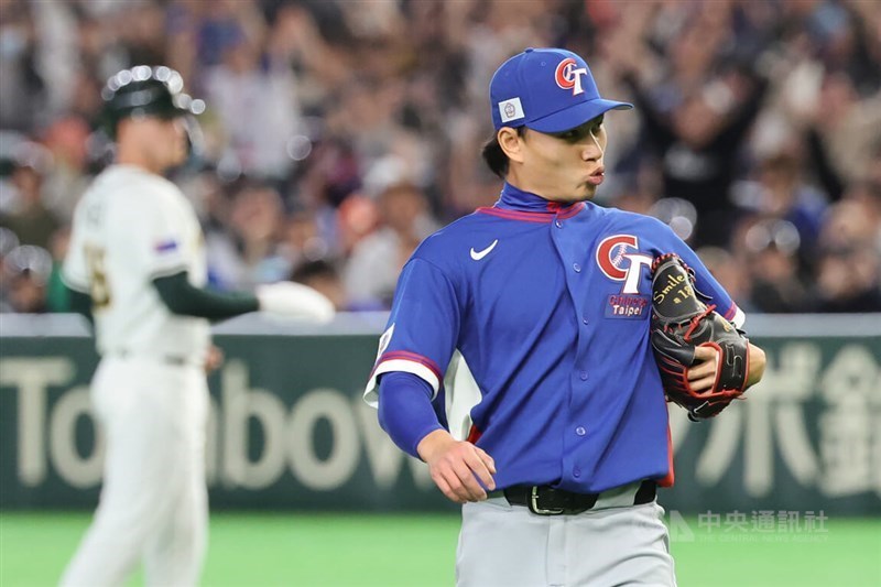 Team Taiwan pitcher Hsu Jo-hsi. CNA file photo