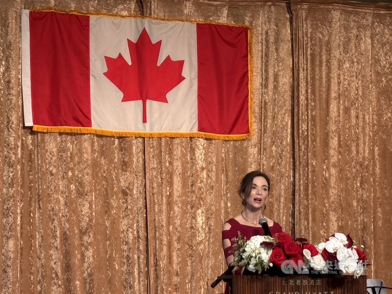 Executive director of the Canadian Trade Office in Taipei Marie-Louise Hannan. CNA photo March 19, 2026