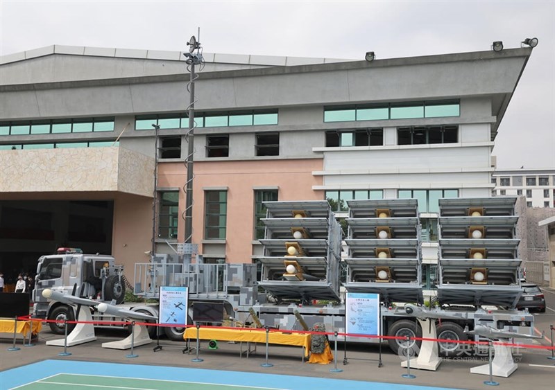 Taiwan's military drone prototypes. CNA file photo for illustrative purpose