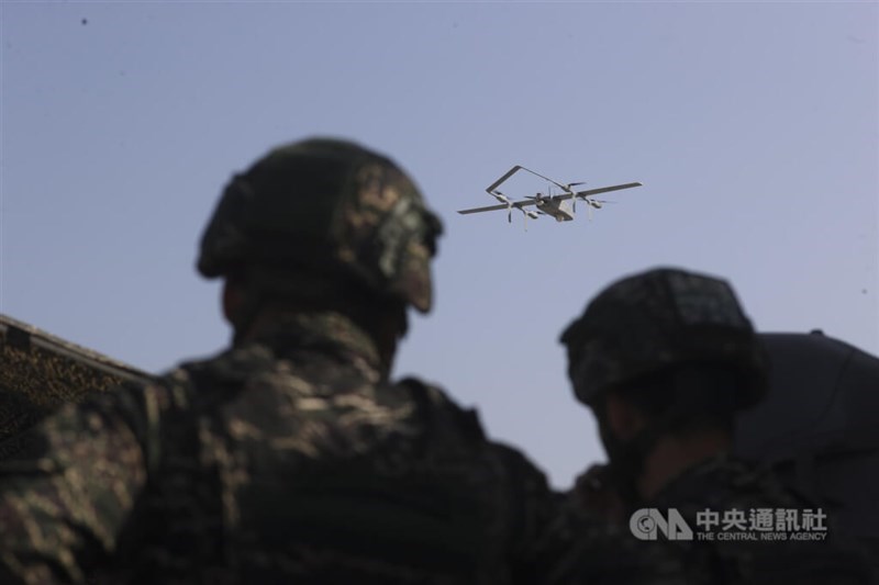 A Taiwanese military drone. CNA file photo