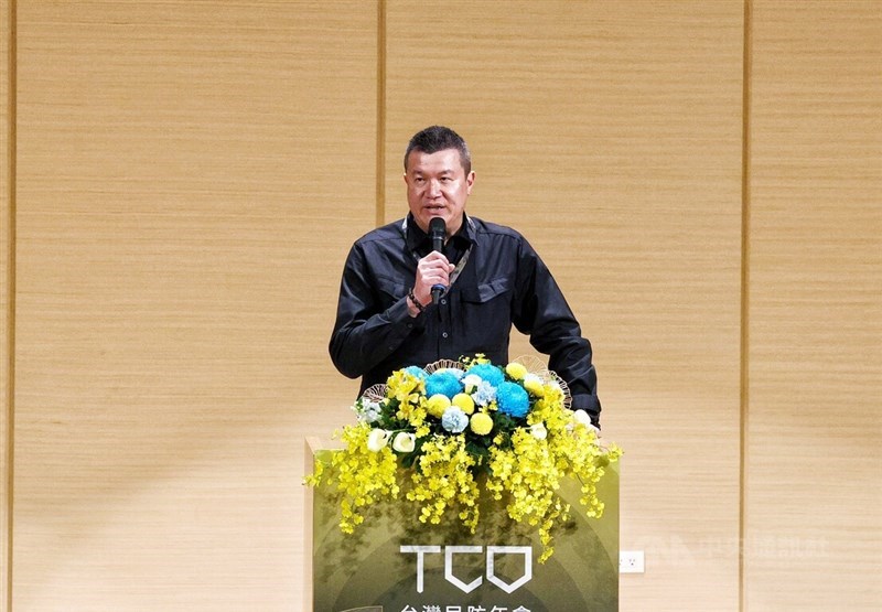 Deputy Interior Minister Ma Shih-yuan speaks at the 2026 Taiwan Civil Defense Convention hosted by Kuma Academy in Taipei, Saturday. CNA photo March 28, 2026
