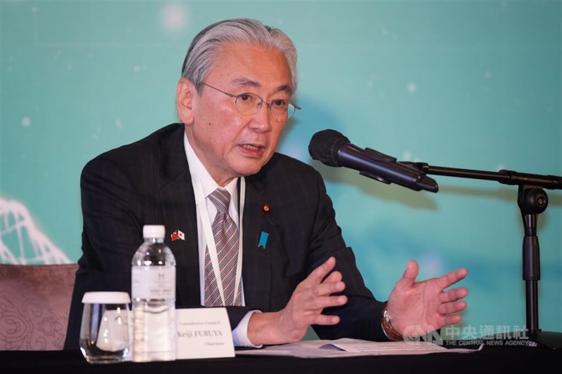 Japanese lawmaker Keiji Furuya. CNA file photo