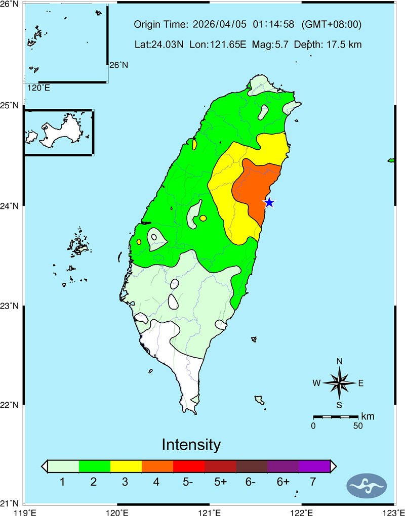 Image source: Central Weather Administration