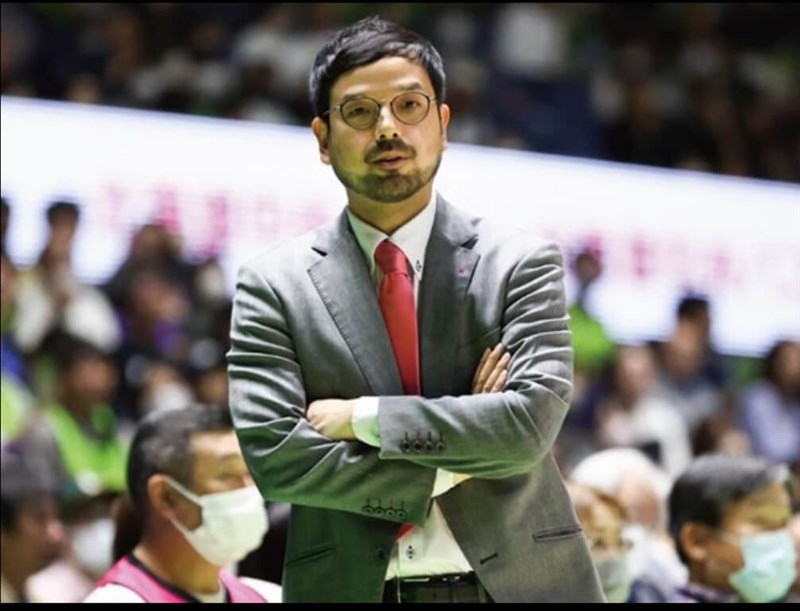 Japanese coach Kenzo Maeda. Photo courtesy of the Chinese Taipei Basketball Association April 10, 2026