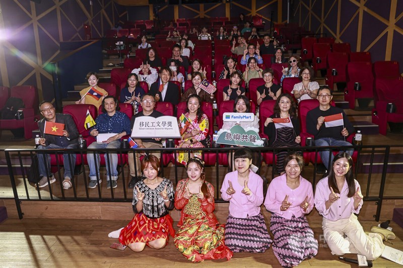 The Taiwan Literature Award for Migrants opens its submissions with a press event in Taipei on Tuesday. CNA photo April 14, 2026