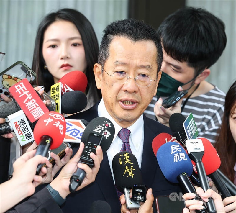 Defense Minister Wellington Koo. CNA photo April 21, 2026