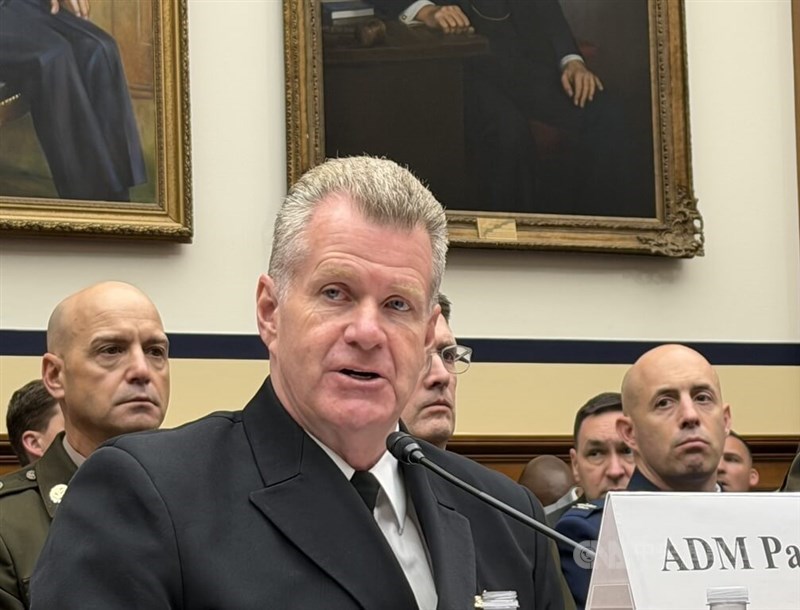 Adm. Samuel Paparo. CNA photo April 23, 2026