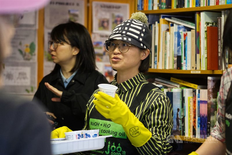 JooSoap Studio founder Lin Ying-ju. CNA photo April 24, 2026