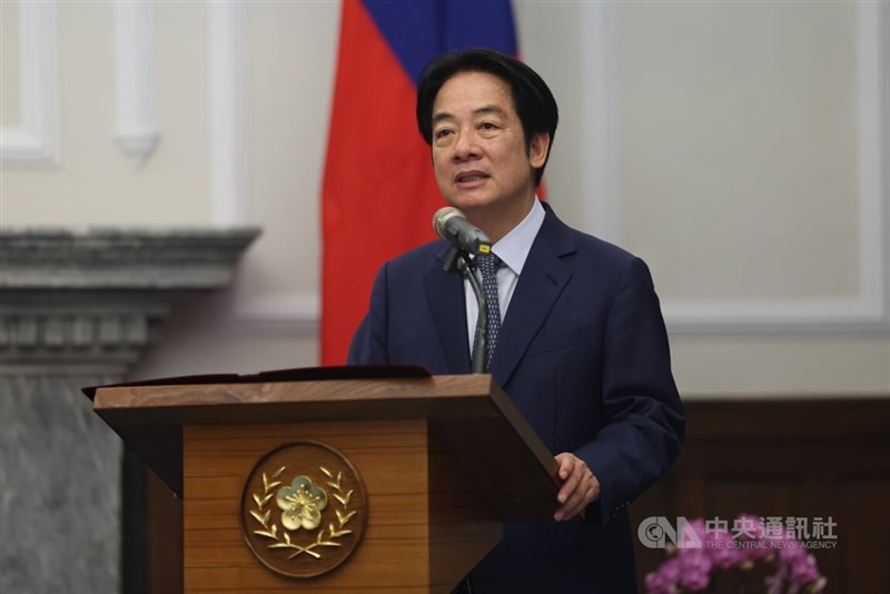President Lai Ching-te. CNA file photo