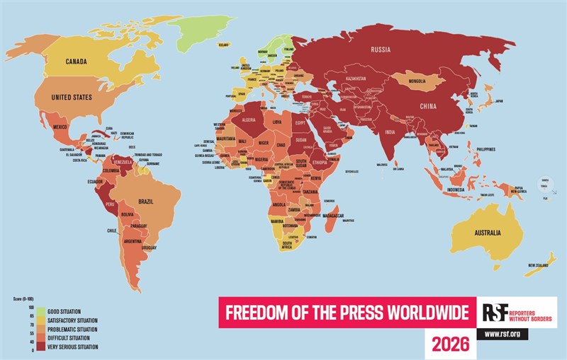 Image courtesy of Reporters Without Borders