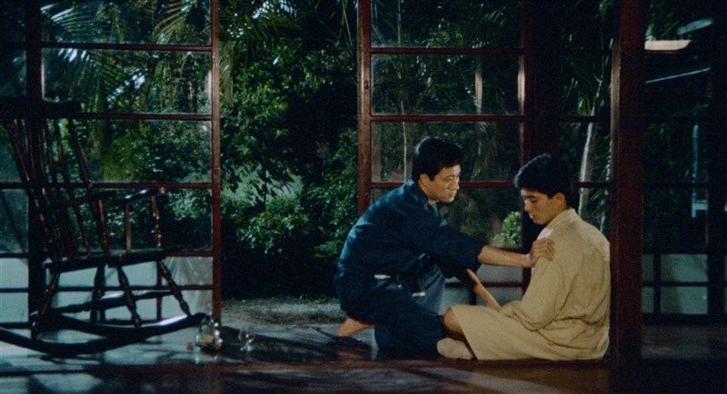 A still from Taiwan's pioneering 1986 gay film "The Outsiders." Image taken from https://queereast.org.uk/programme/the-outsiders/