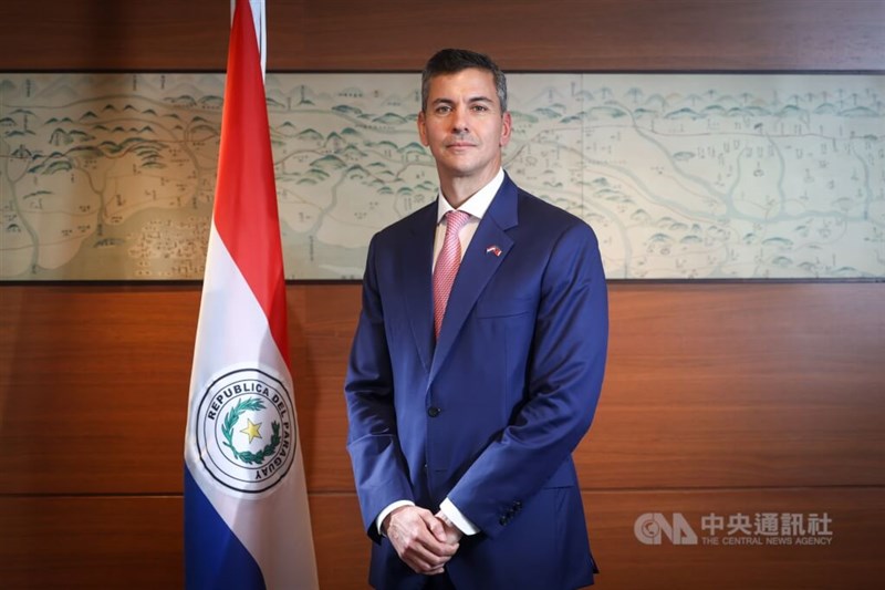 Paraguayan President Santiago Peña. CNA photo May 7, 2026