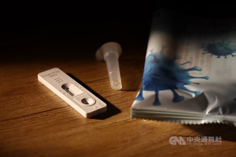 An image of a rapid test kit for illustrative purposes only. CNA file photo