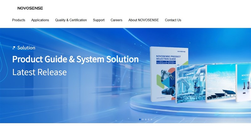Graphic captured from Novosense Microelectronics official website