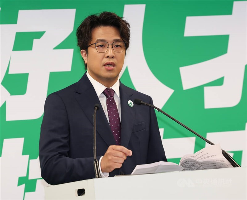 Democratic Progressive Party Legislator Puma Shen. CNA photo May 13, 2026