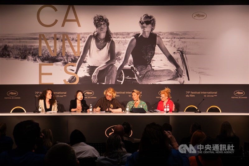 The "Shoot the Book!" initiative held at the 79th Festival de Cannes. CNA photo May 16, 2026