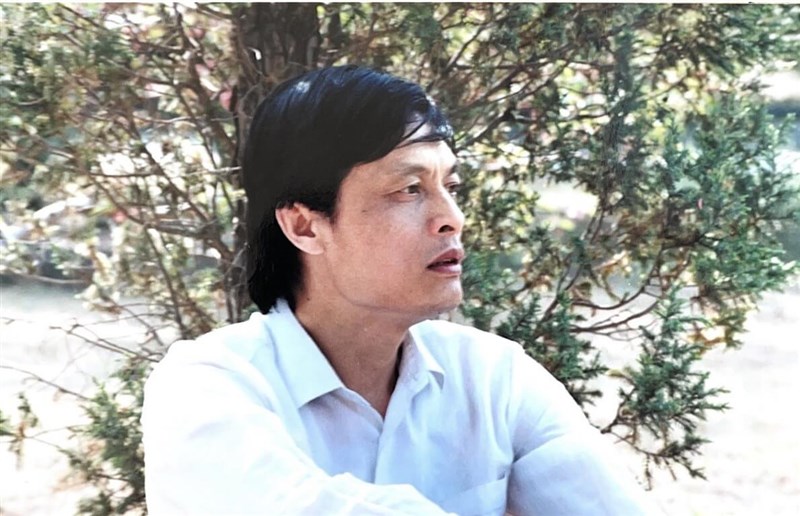 Jiang Qisheng in 1991. Photo courtesy of a friend of Jiang Qisheng