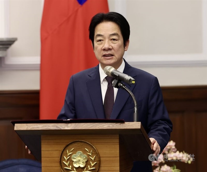 President Lai Ching-te. CNA file photo