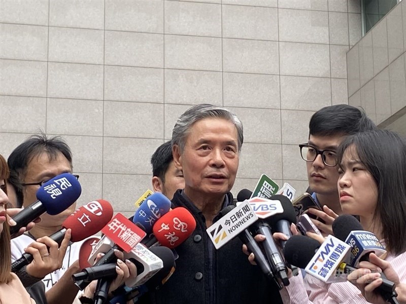 Former secretary-general of the National Security Council King Pu-tsung. CNA file photo