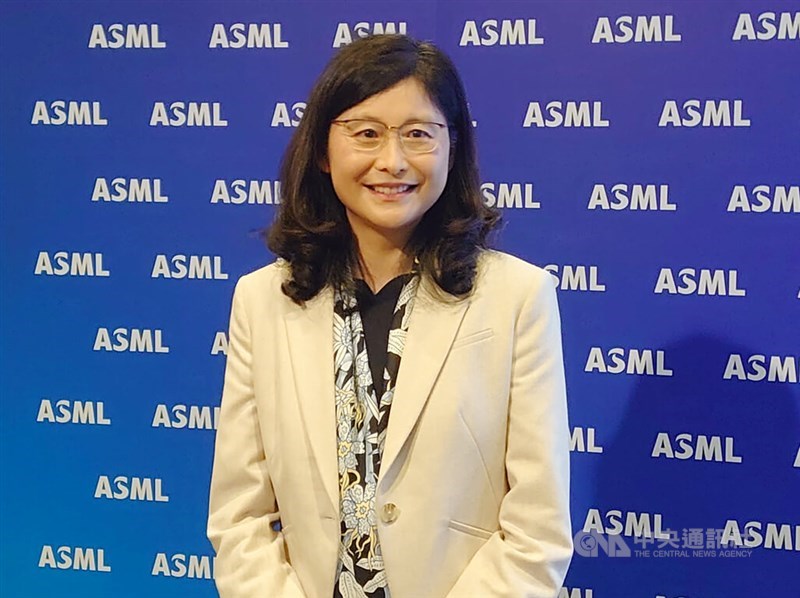 Grace Wang, ASML vice president and ASML Taiwan general manager. CNA photo May 25, 2026