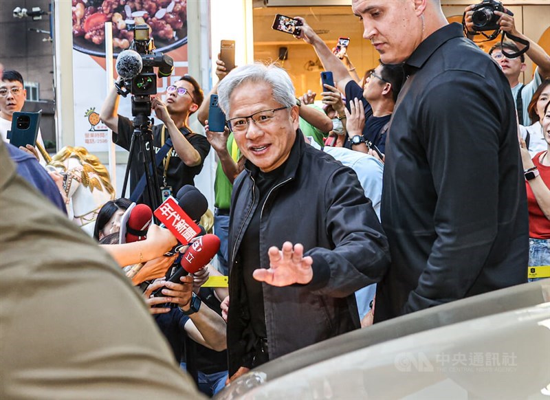 Nvidia Corp. CEO Jensen Huang. CNA photo May 25, 2026
