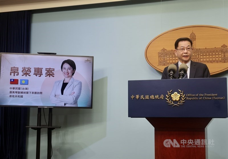 Deputy Foreign Minister Baushuan Ger. CNA photo June 1, 2026