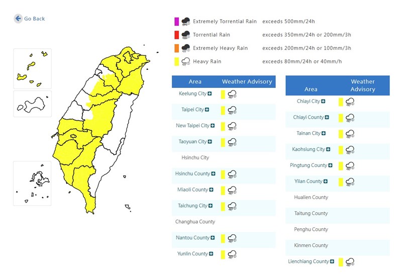 Image taken from cwa.gov.tw