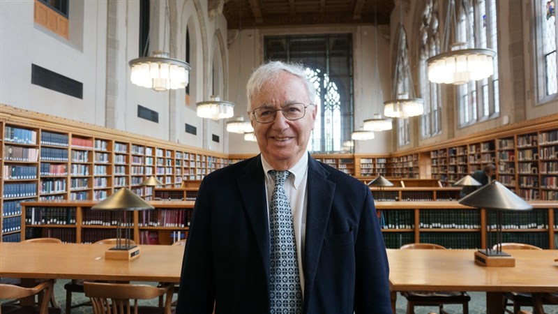 Yale University law professor Bruce Ackerman. Photo taken from the Tang Prize website