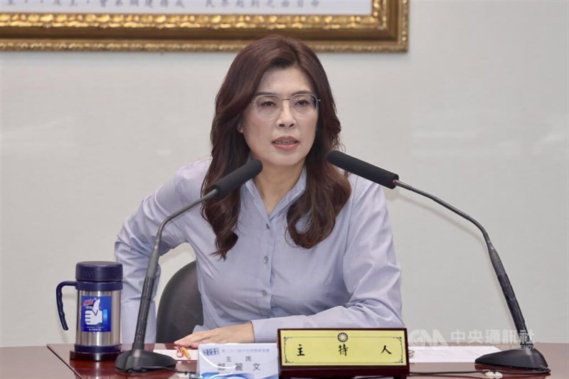 KMT Chairwoman Cheng Li-wun. CNA file photo