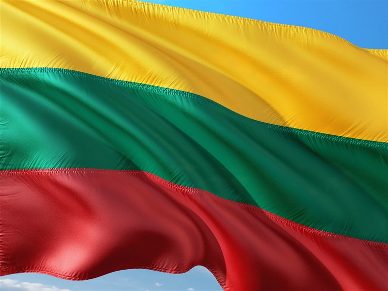 The flag of Lithuania. Image taken from Pixabay for illustrative purposes