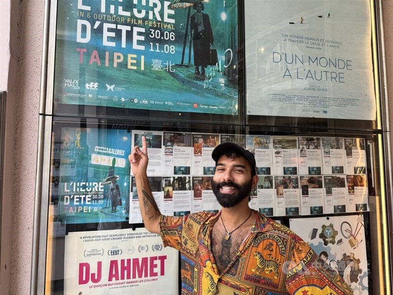 L'Heure d'Été film festival co-curator Levon Kirakosian. CNA photo June 26, 2026
