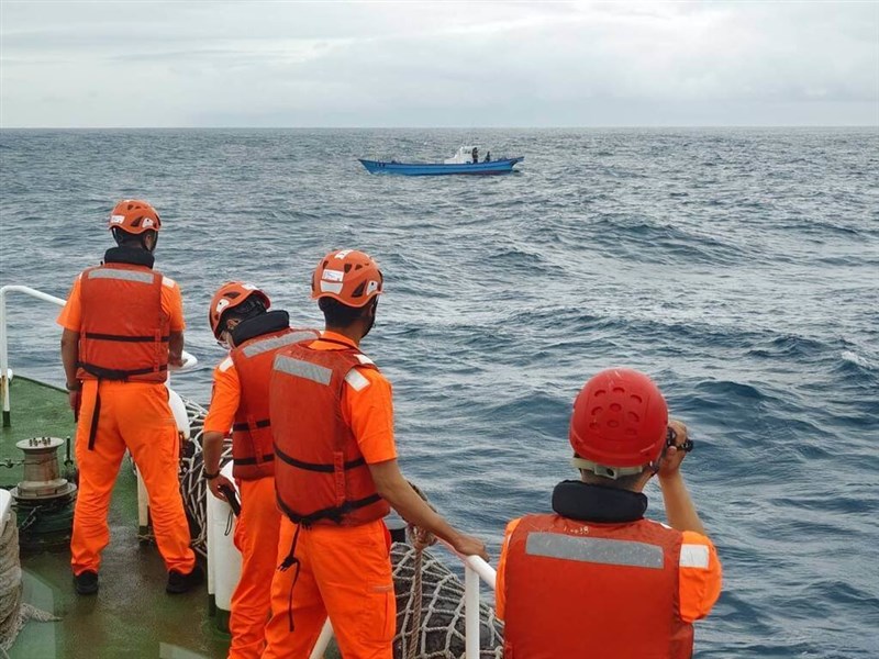Photo courtesy of the Penghu coast guard