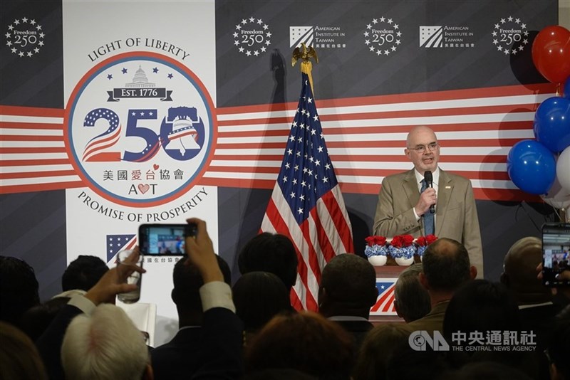American Institute in Taiwan Director Raymond Greene. CNA file photo