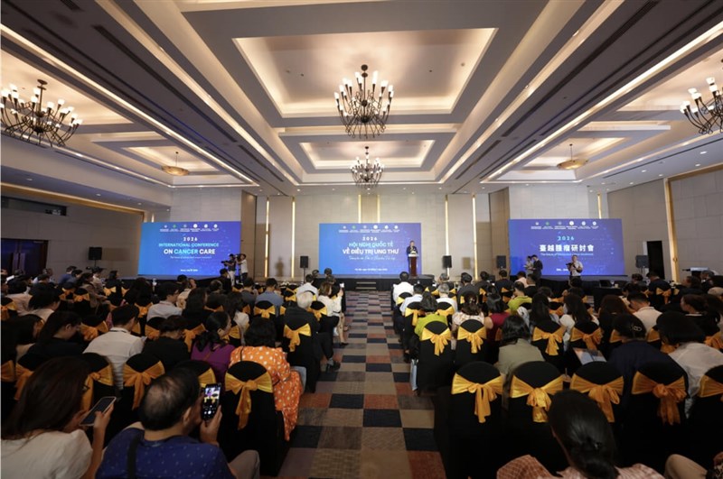 The Pullman Hanoi hotel in Vietnam hosts the 2026 International Conference on Cancer Care. Photo courtesy of the Taipei Veterans General Hospital