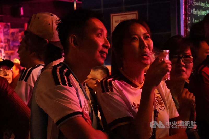 Chia-wei (right) and her husband Eric. CNA photo July 20, 2026