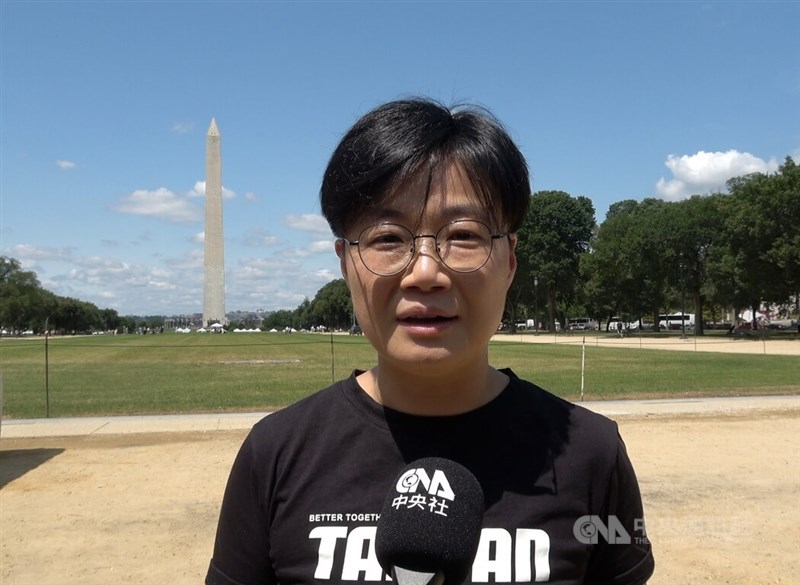 Deputy Representative to the United States Yang Yi-shan. CNA photo July 26, 2026