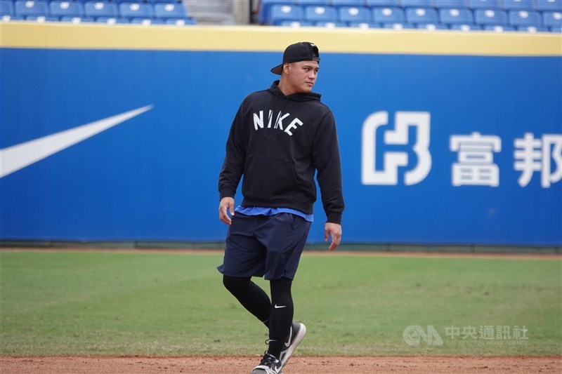 Taiwanese infielder Lee Hao-yu. CNA file photo