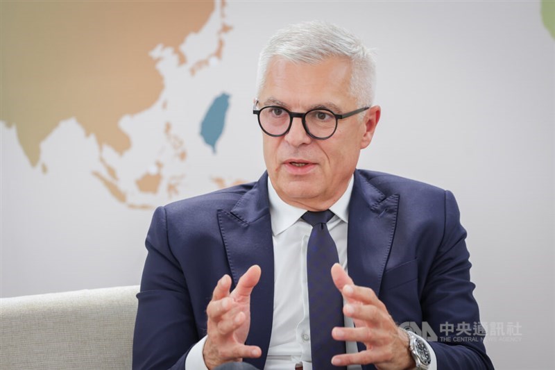 Former Slovak Foreign Minister Ivan Korčok. CNA photo Aug. 5, 2026