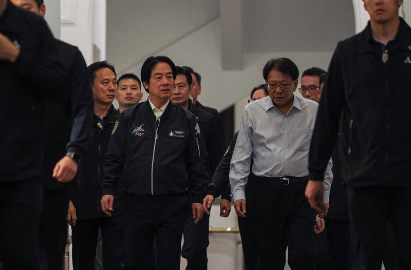 President Lai Ching-te (front left). Photo courtesy of the Presidential Office 