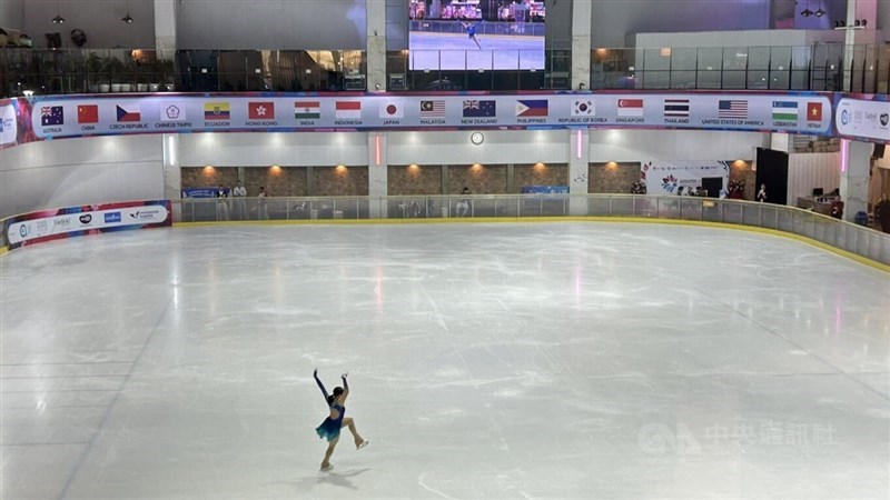Oasis Centre Arena in Jakarta, Indonesia, venue for the 2026 Asian Open Figure Skating Trophy. CNA photo Aug. 6, 2026